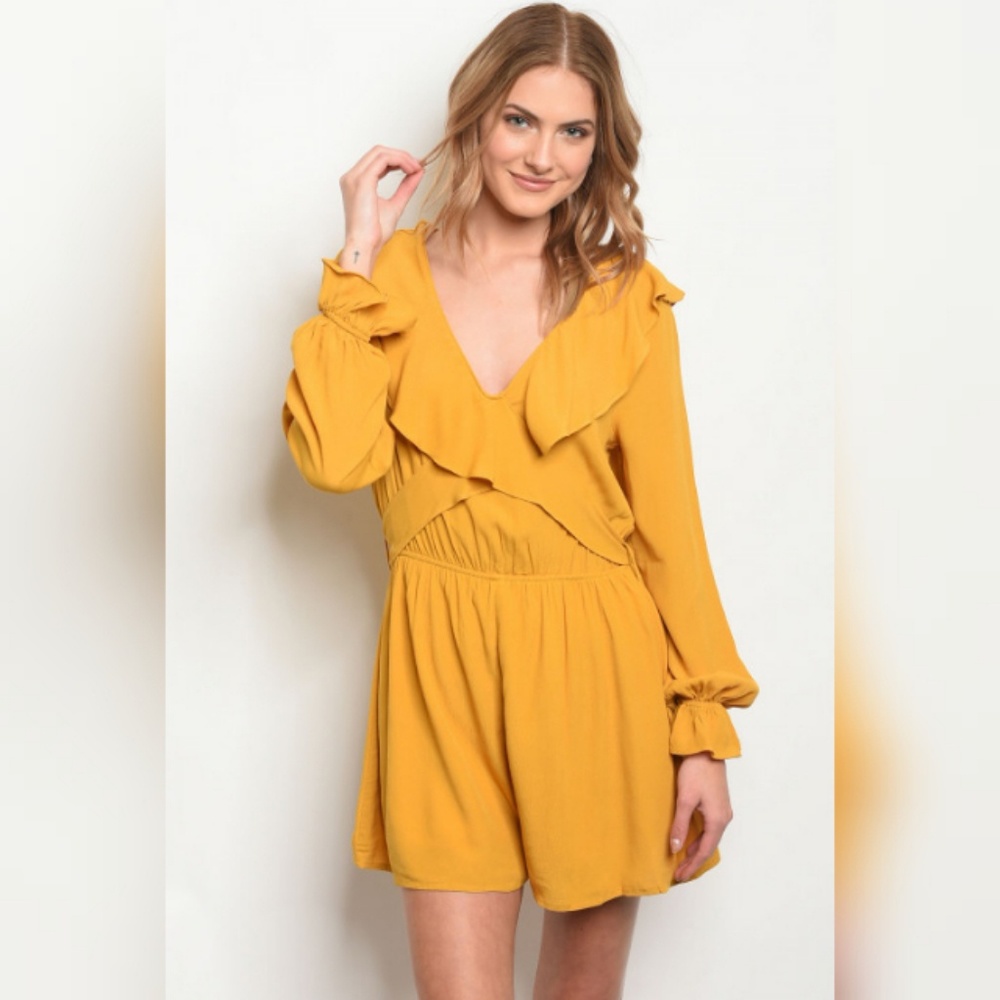 🌼Gorgeous Mustard Rumper🌼